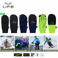 Men Winter Gloves Touchscreen Thermal Winter Warm Cycling Running Gloves Mittens
