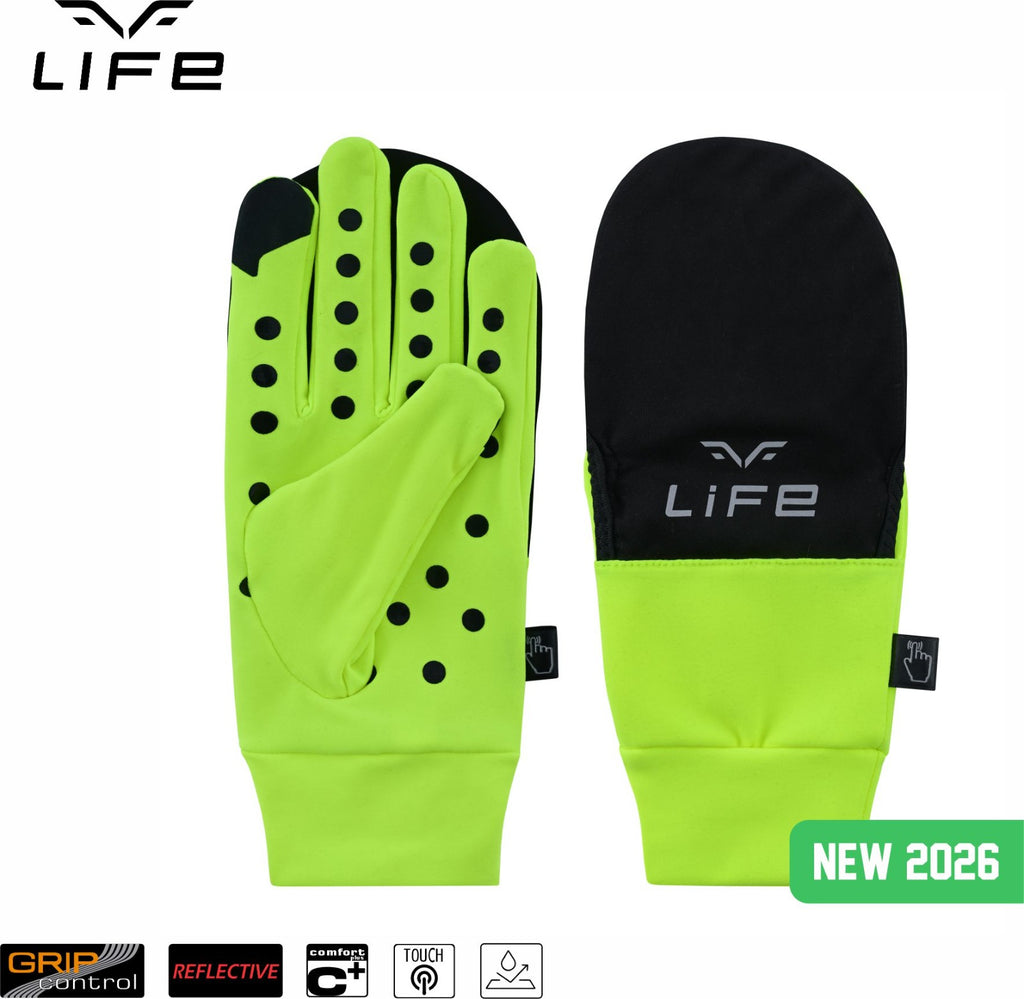 Men Winter Gloves Touchscreen Thermal Winter Warm Cycling Running Gloves Mittens