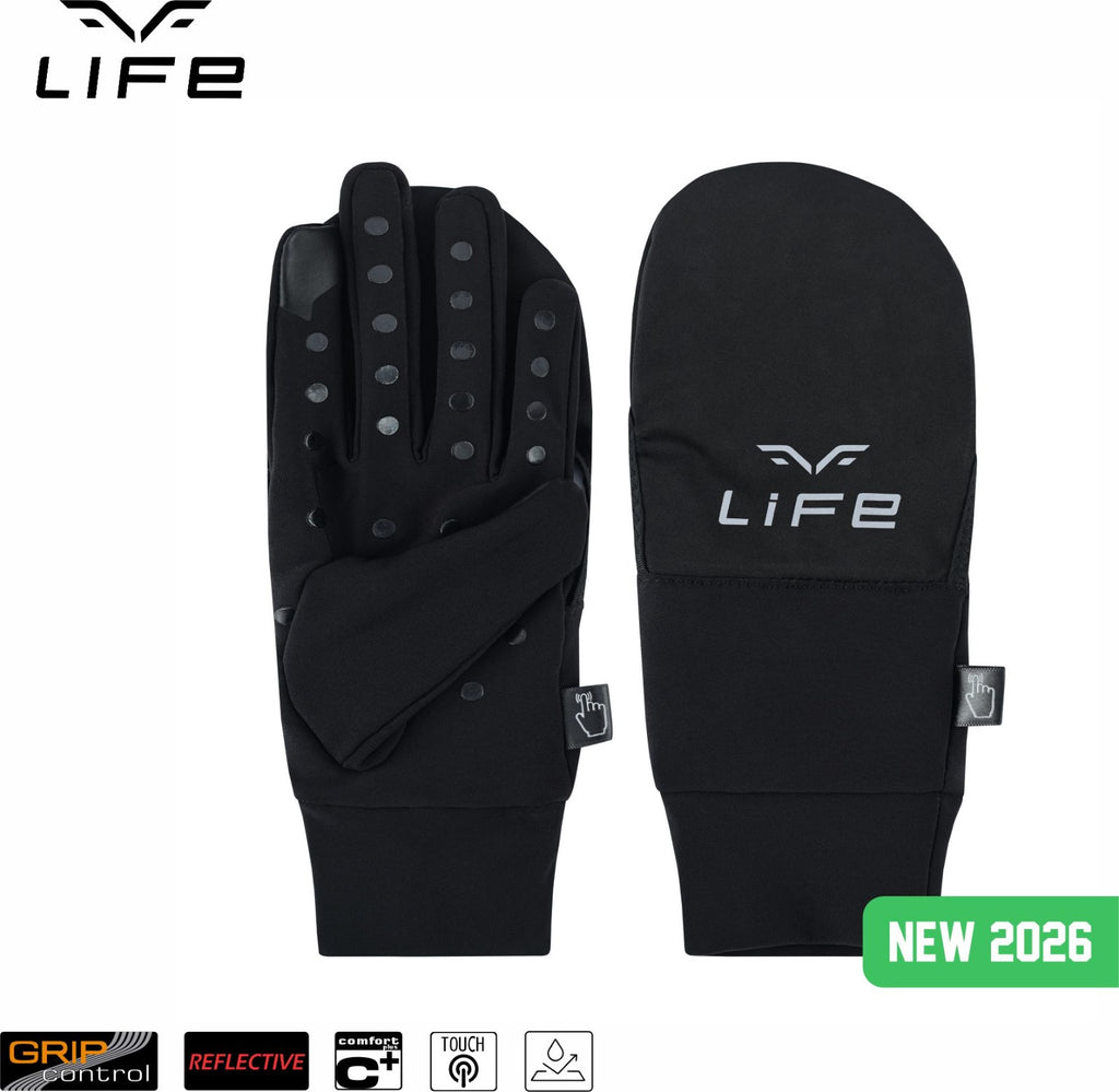 Men Winter Gloves Touchscreen Thermal Winter Warm Cycling Running Gloves Mittens