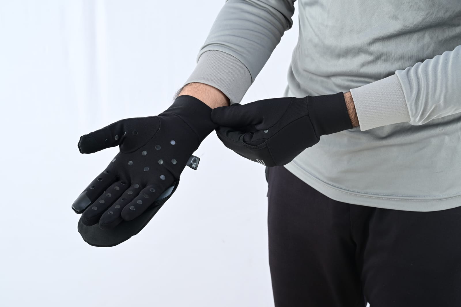 Men Winter Gloves Touchscreen Thermal Winter Warm Cycling Running Gloves Mittens