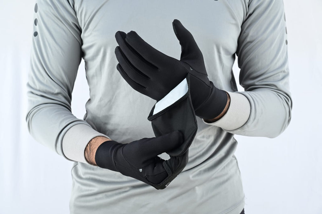 Men Winter Gloves Touchscreen Thermal Winter Warm Cycling Running Gloves Mittens