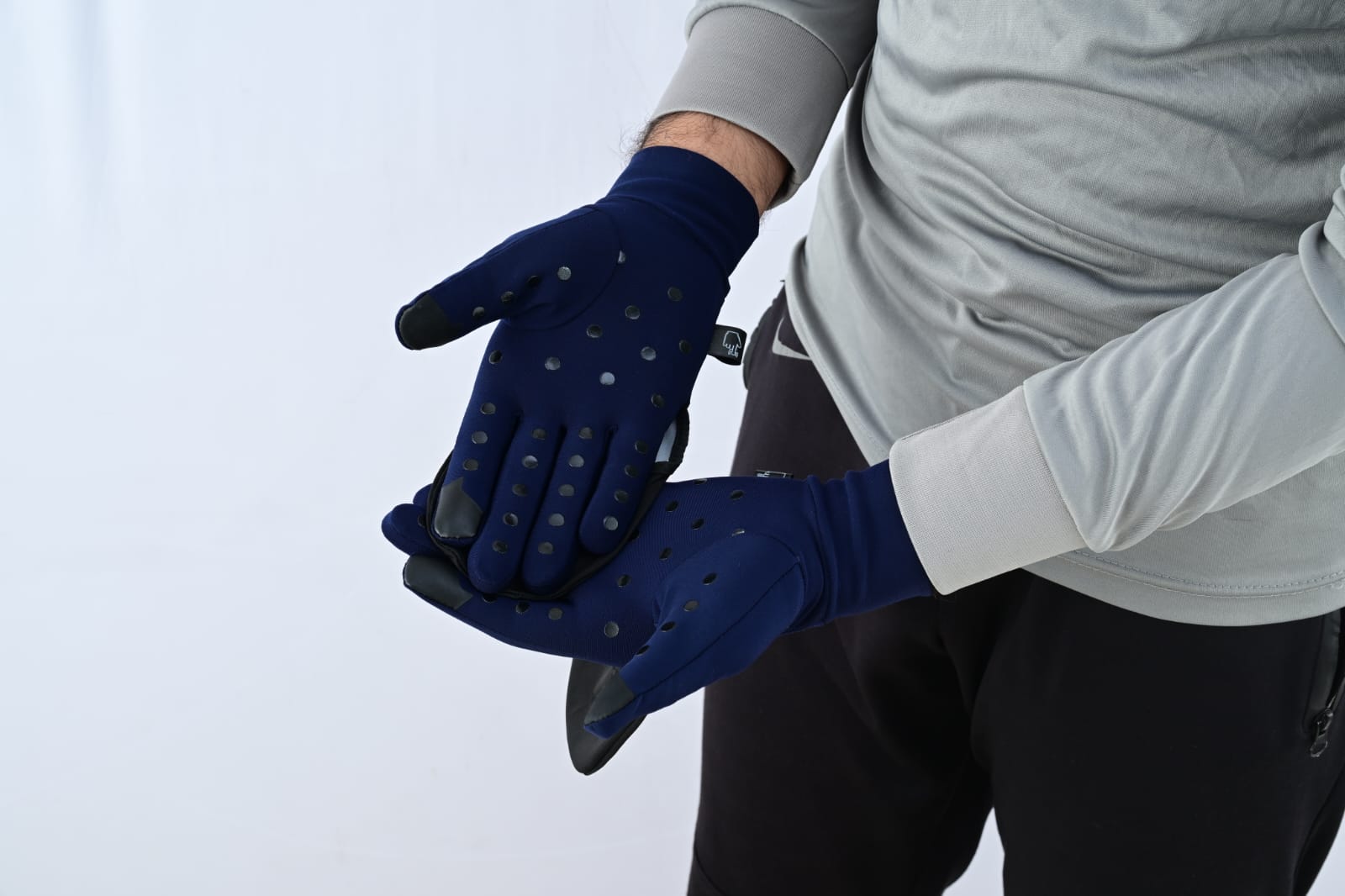Men Winter Gloves Touchscreen Thermal Winter Warm Cycling Running Gloves Mittens