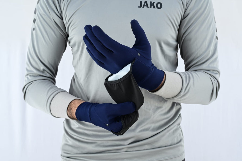 Men Winter Gloves Touchscreen Thermal Winter Warm Cycling Running Gloves Mittens